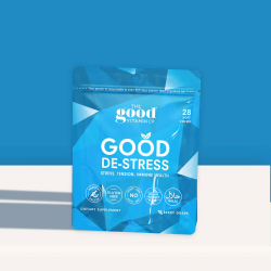 【软糖因自然因素融化不理赔】The Good Vitamin CO De-Stress 南非醉茄解压舒缓软糖28粒 葡萄味 保质期2027.12